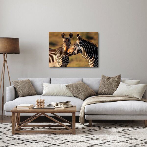 Slika - Dvije zebre (70x50 cm)