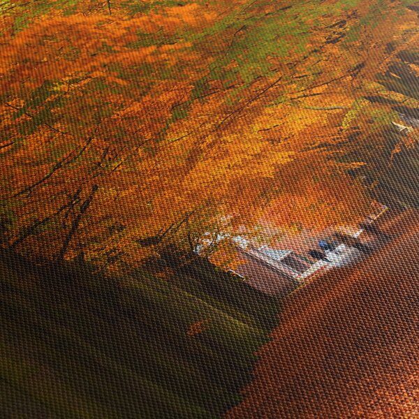 Slika - Avenija drveća u jesen (90x60 cm)