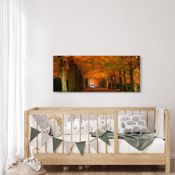 Slika - Avenija drveća u jesen (120x50 cm)