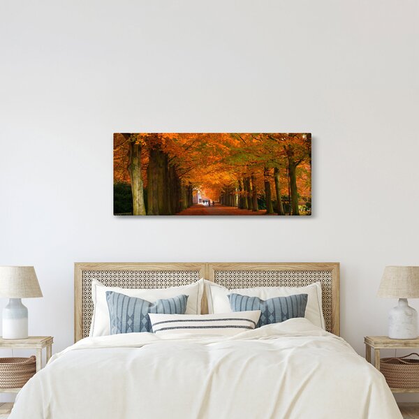 Slika - Avenija drveća u jesen (120x50 cm)