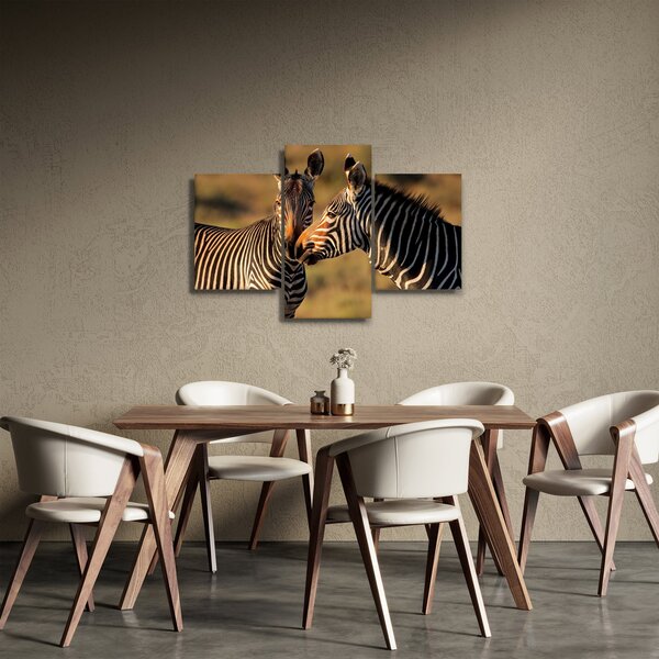 Slika - Dvije zebre (90x60 cm)