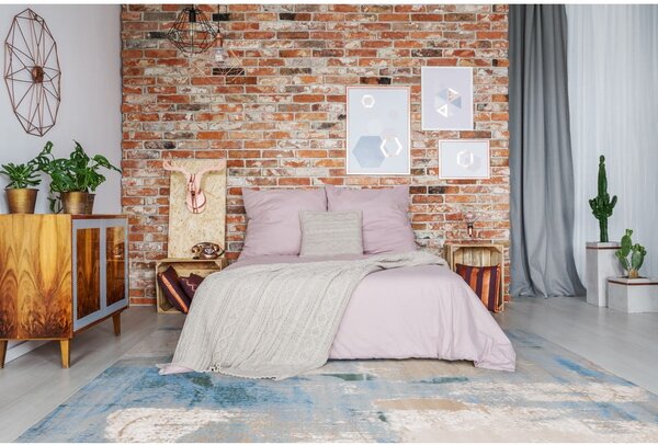 Plavi tepih 133x190 cm Sensi Zashi – FD
