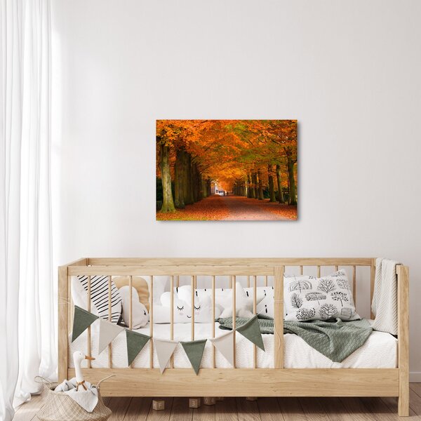 Slika - Avenija drveća u jesen (70x50 cm)
