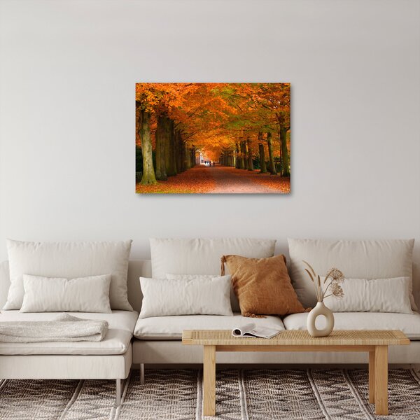 Slika - Avenija drveća u jesen (70x50 cm)