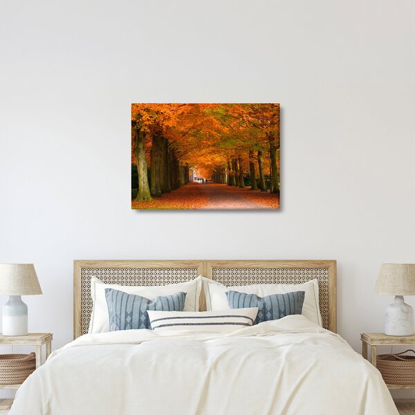 Slika - Avenija drveća u jesen (70x50 cm)
