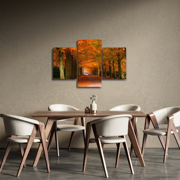Slika - Avenija drveća u jesen (90x60 cm)