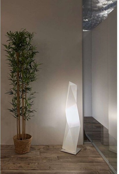 Podne Lampa Slamp, Bijela, Dnevna soba, Plastika