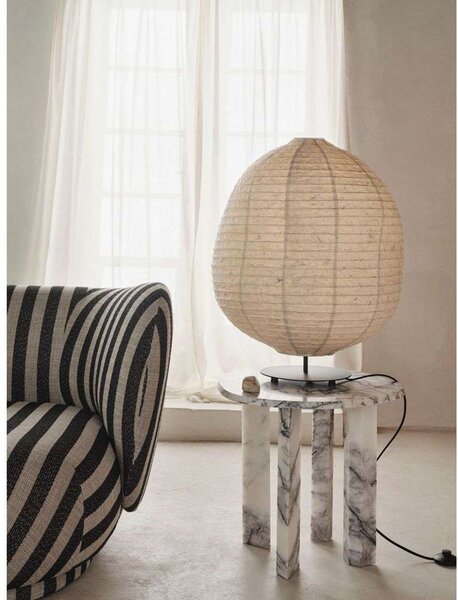 Podne Lampa ferm LIVING, Bež, Dnevna soba, Papirnati karton