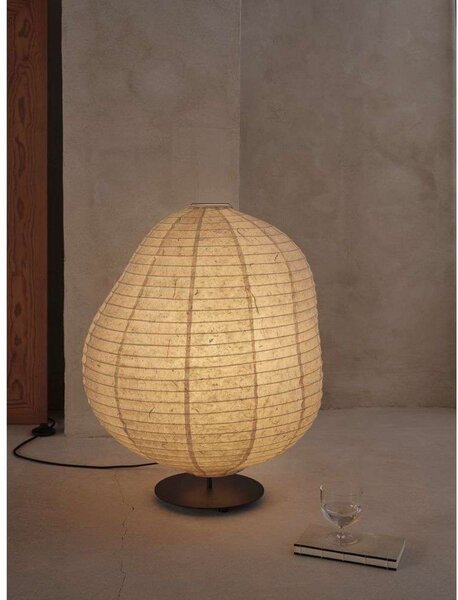 Podne Lampa ferm LIVING, Bež, Dnevna soba, Papirnati karton