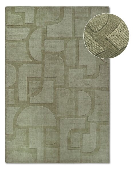 Zeleni ručno rađen vuneni tepih 80x150 cm Alexis – Villeroy&Boch