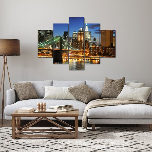 Slika - Most s New Yorkom (150x105 cm)