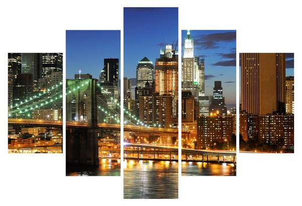 Slika - Most s New Yorkom (150x105 cm)