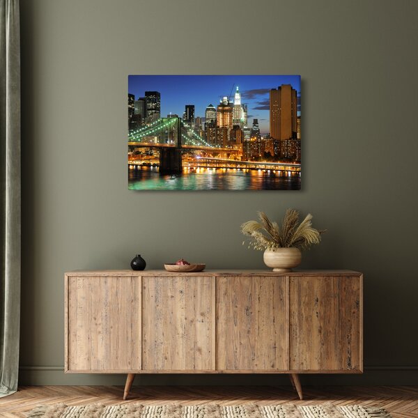 Slika - Most s New Yorkom (90x60 cm)