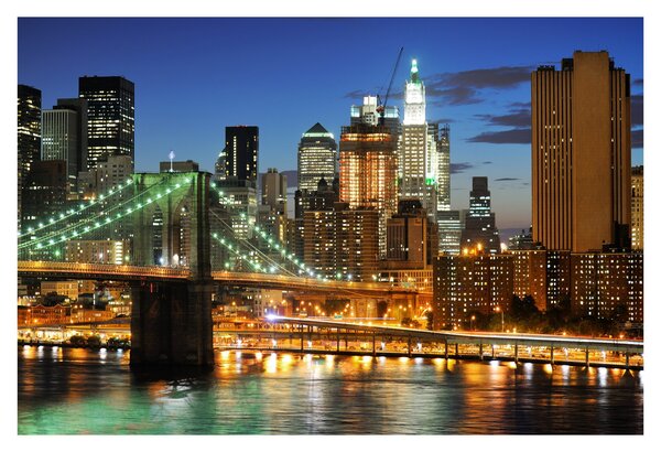 Slika - Most s New Yorkom (90x60 cm)