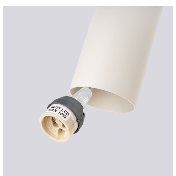 Krem viseća svjetiljka Castro – Nice Lamps