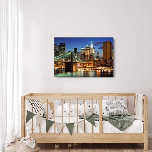 Slika - Most s New Yorkom (90x60 cm)