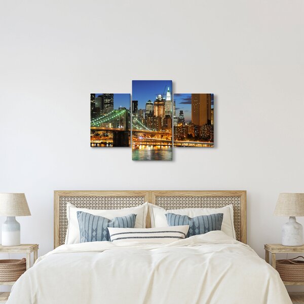 Slika - Most s New Yorkom (90x60 cm)