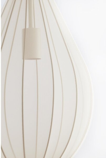 Bež viseća svjetiljka s tekstilnim sjenilom ø 28 cm Itela – Light & Living