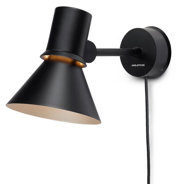 Zidne Svjetiljka Anglepoise, Type 80 W1, Crno, Dnevna soba, Metal, Dizajn