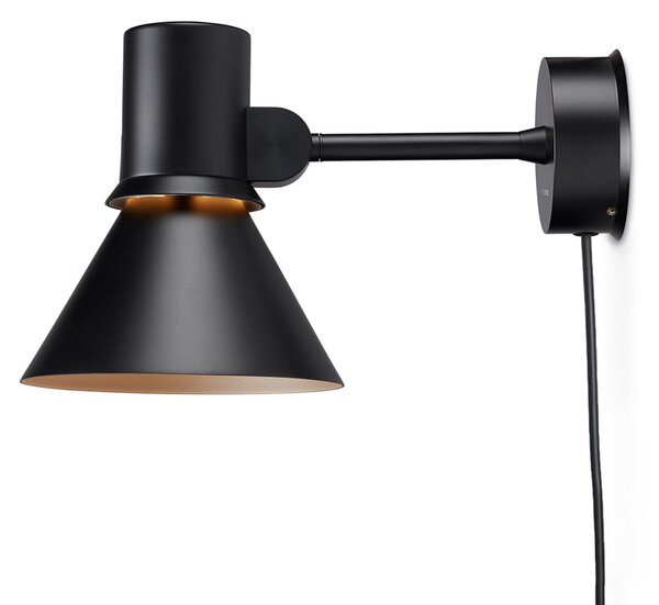 Zidne Svjetiljka Anglepoise, Type 80 W1, Crno, Dnevna soba, Metal, Dizajn
