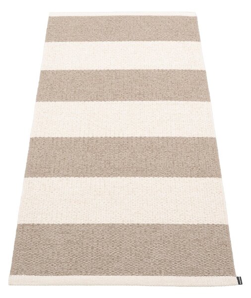Bež/krem unutarnja i vanjska staza 70x150 cm Bob Mud Vanilla – Pappelina