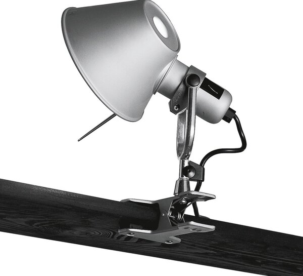 Reflektori Artemide, Tolomeo Pinza, prigušiv, Metalik, Dnevna soba, Metal, Dizajn