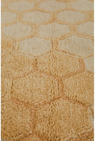 Oker žuti periv/ručno rađen pamučan tepih 140x200 cm Sweet Honey – Lorena Canals