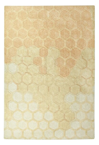 Oker žuti periv/ručno rađen pamučan tepih 140x200 cm Sweet Honey – Lorena Canals