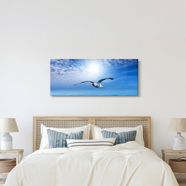 Slika - Galeb nad morem (120x50 cm)