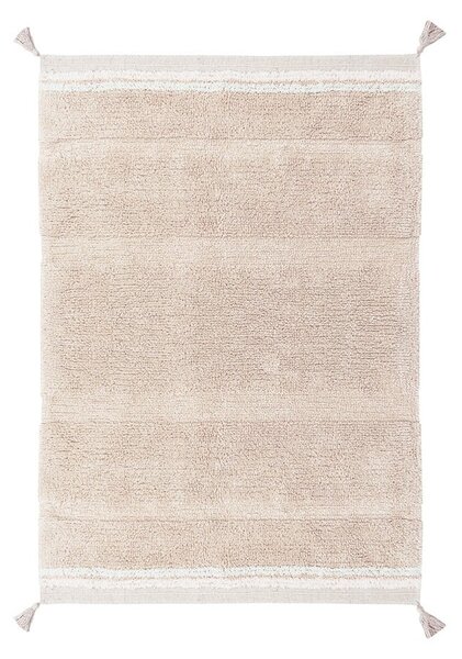 Svijetlo ružičasti periv/ručno rađen pamučan tepih 90x130 cm Bloom Rose – Lorena Canals