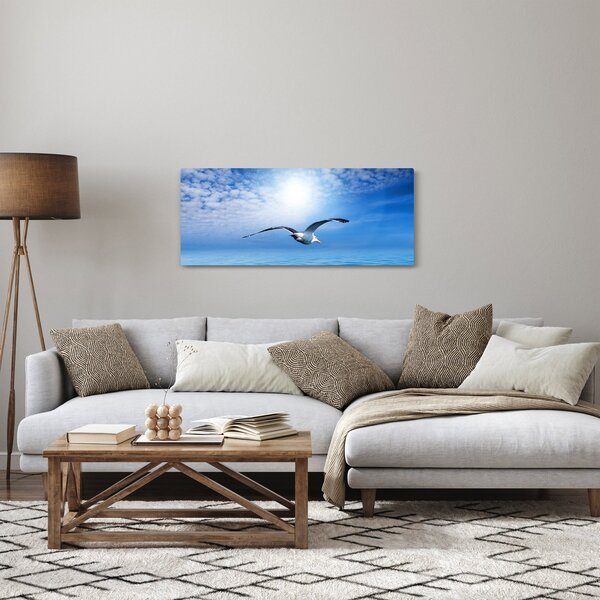 Slika - Galeb nad morem (120x50 cm)
