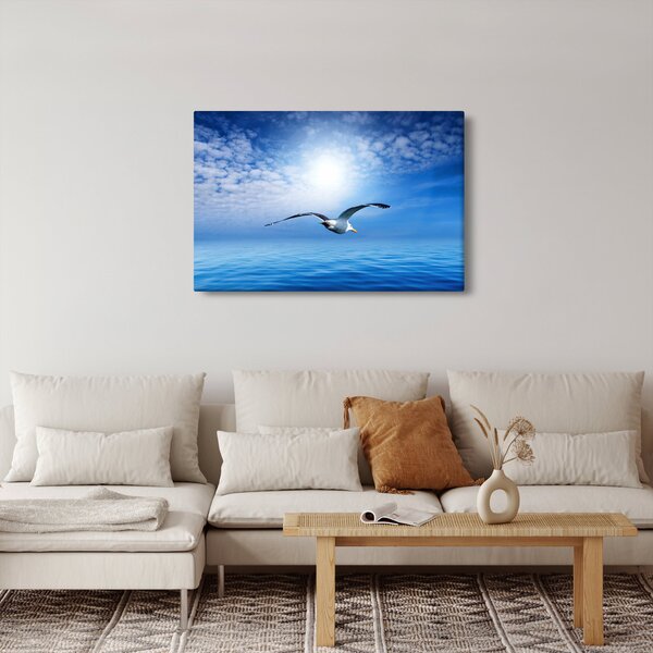 Slika - Galeb nad morem (90x60 cm)