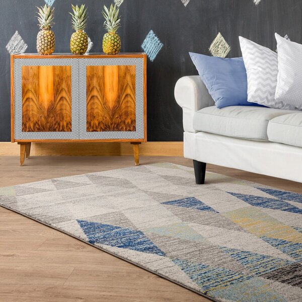 Plavi tepih 120x170 cm Muse Harlequin Blue – Asiatic Carpets