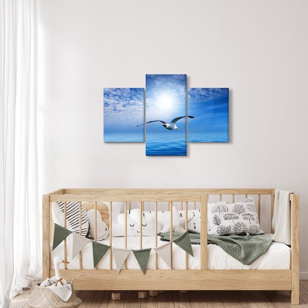 Slika - Galeb nad morem (90x60 cm)