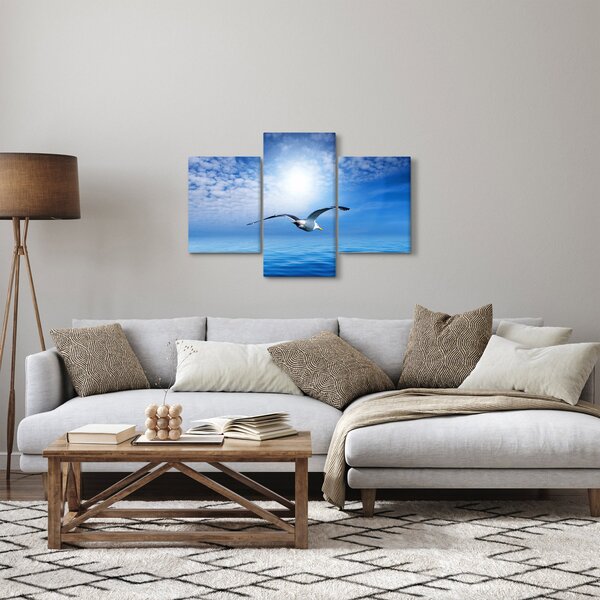 Slika - Galeb nad morem (90x60 cm)