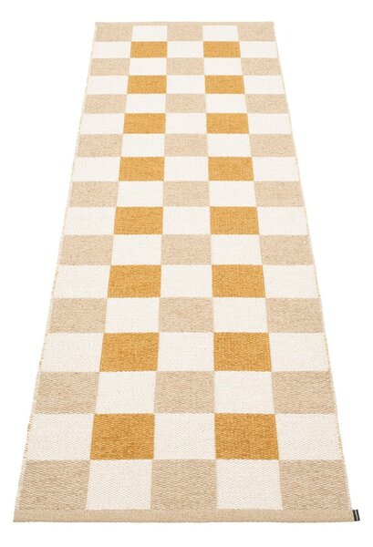 Oker žuta/bež unutarnja i vanjska staza 70x240 cm Pix Vanilla Ochre – Pappelina