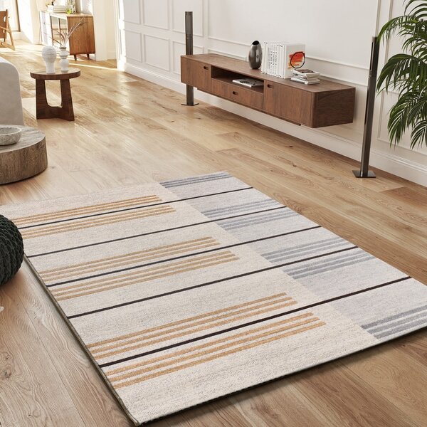 Svijetlo sivi/krem tepih 80x150 cm Craft – Universal