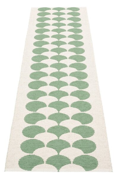 Zelena/krem unutarnja i vanjska staza 70x250 cm Poppy Oregano – Pappelina