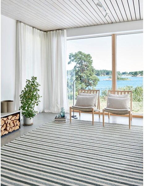 Zeleni/krem unutarnji i vanjski tepih 70x120 cm Teo Sage – Pappelina
