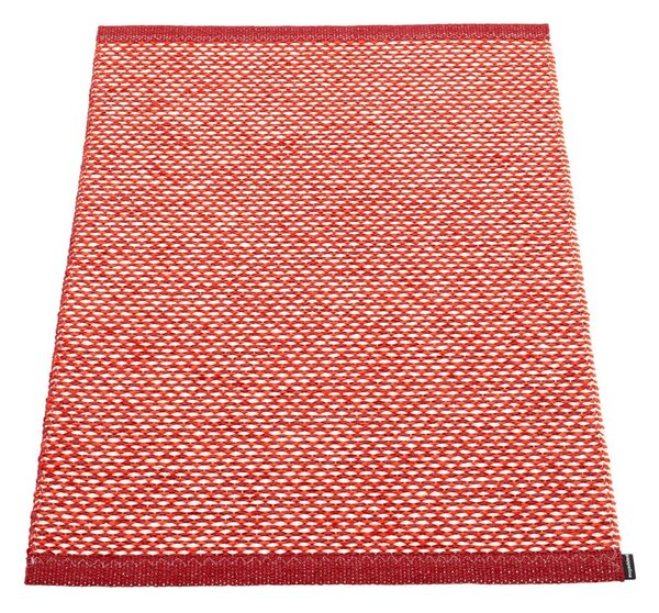 Crveni unutarnji i vanjski tepih 60x85 cm Effi Dark Red – Pappelina
