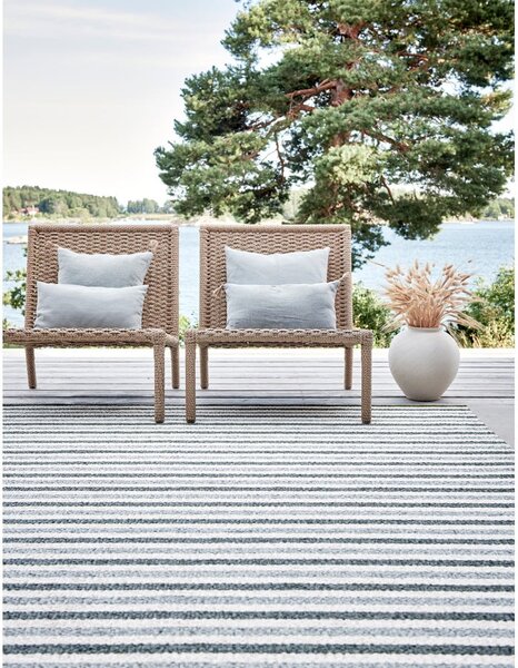 Zeleni/krem unutarnji i vanjski tepih 70x120 cm Teo Sage – Pappelina
