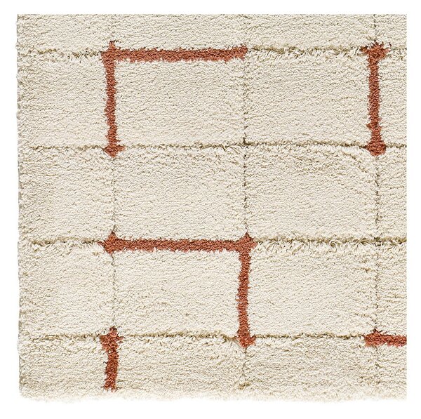 Ciglasti/krem tepih 133x190 cm Brenda – Universal
