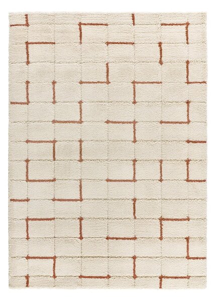 Ciglasti/krem tepih 133x190 cm Brenda – Universal