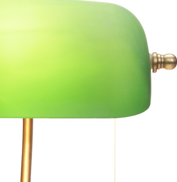 Stolne Lampa Lindby, Milenka, Bronca / stari mesing, Dnevna soba, Metal, Antički