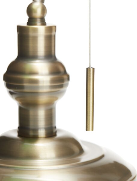 Stolne Lampa Lindby, Milenka, Bronca / stari mesing, Dnevna soba, Metal, Antički