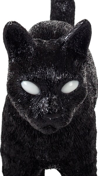 Stolne Lampa SELETTI, Jobby The Cat, prigušiv, Crno, Dnevna soba, Plastika, Dizajn