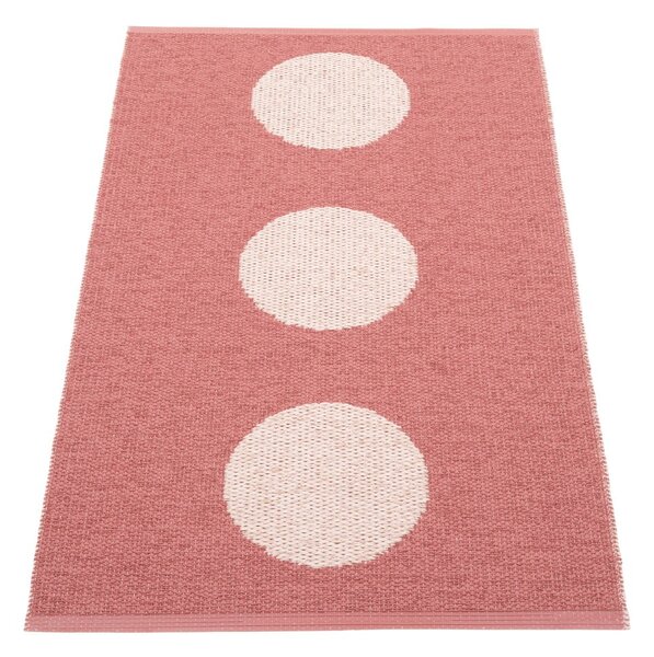 Svijetlo crveni unutarnji i vanjski tepih 70x120 cm Vera Pop Blush – Pappelina