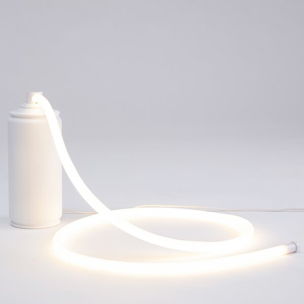 Stolne Lampa SELETTI, Daily Glow, Bijela, Dnevna soba, Plastika, Dizajn