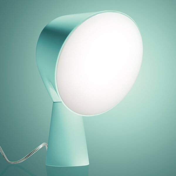 Stolne Lampa Foscarini, Binic, Plava, Dnevna soba, Plastika, Dizajn