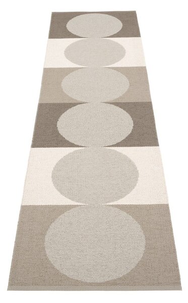 Siva/krem unutarnja i vanjska staza 70x280 cm Otto Clay – Pappelina